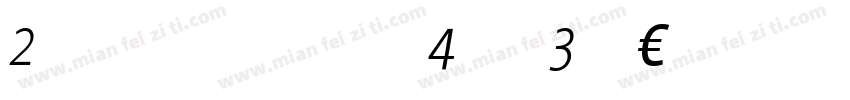 Alto Pro Mono Con Bold字体转换